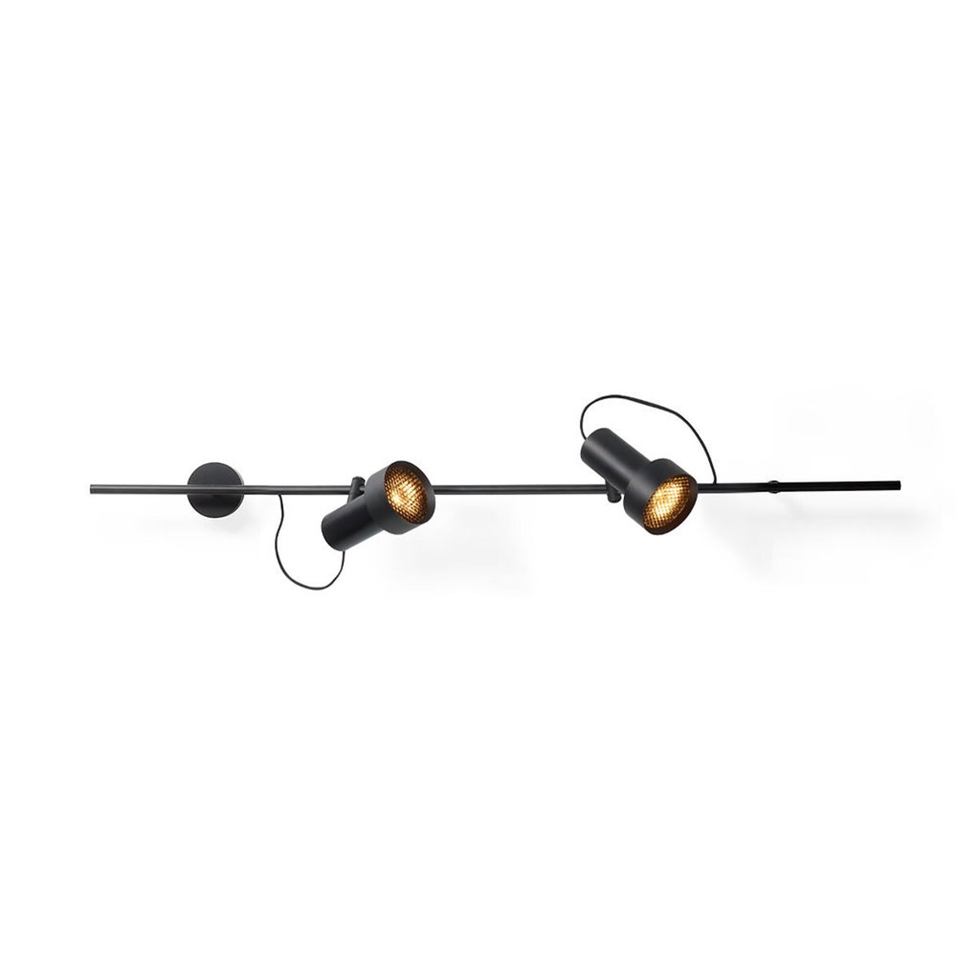 Trizo 21 2Thirty-WH2 Honeycomb V&auml;gglampa Svart/ Svart Ring