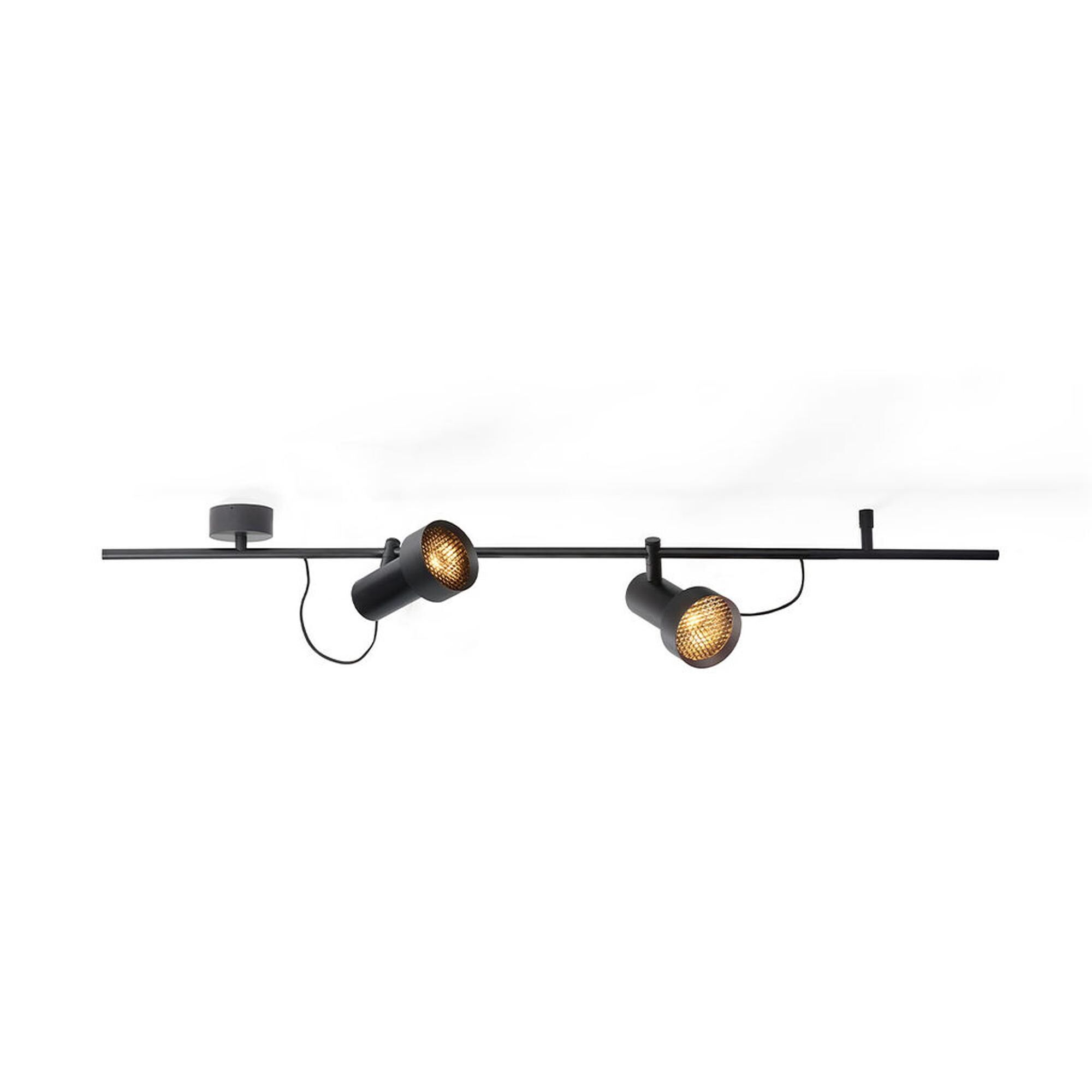 Trizo 21 2Thirty-CH2 Honeycomb Taklampa Svart/ Svart Ring