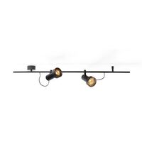 Trizo 21 2Thirty-CH2 Honeycomb Loftlampe Sort/Sort Ring