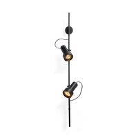 Trizo 21 2Thirty-WV2 Honeycomb Vegglampe Sort/ Sort Ring