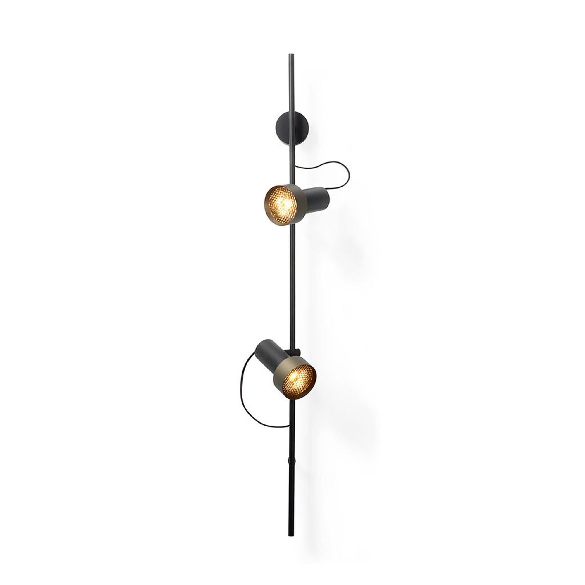 Trizo 21 2Thirty-WV2 Honeycomb V&auml;gglampa Svart/ Brons Ring
