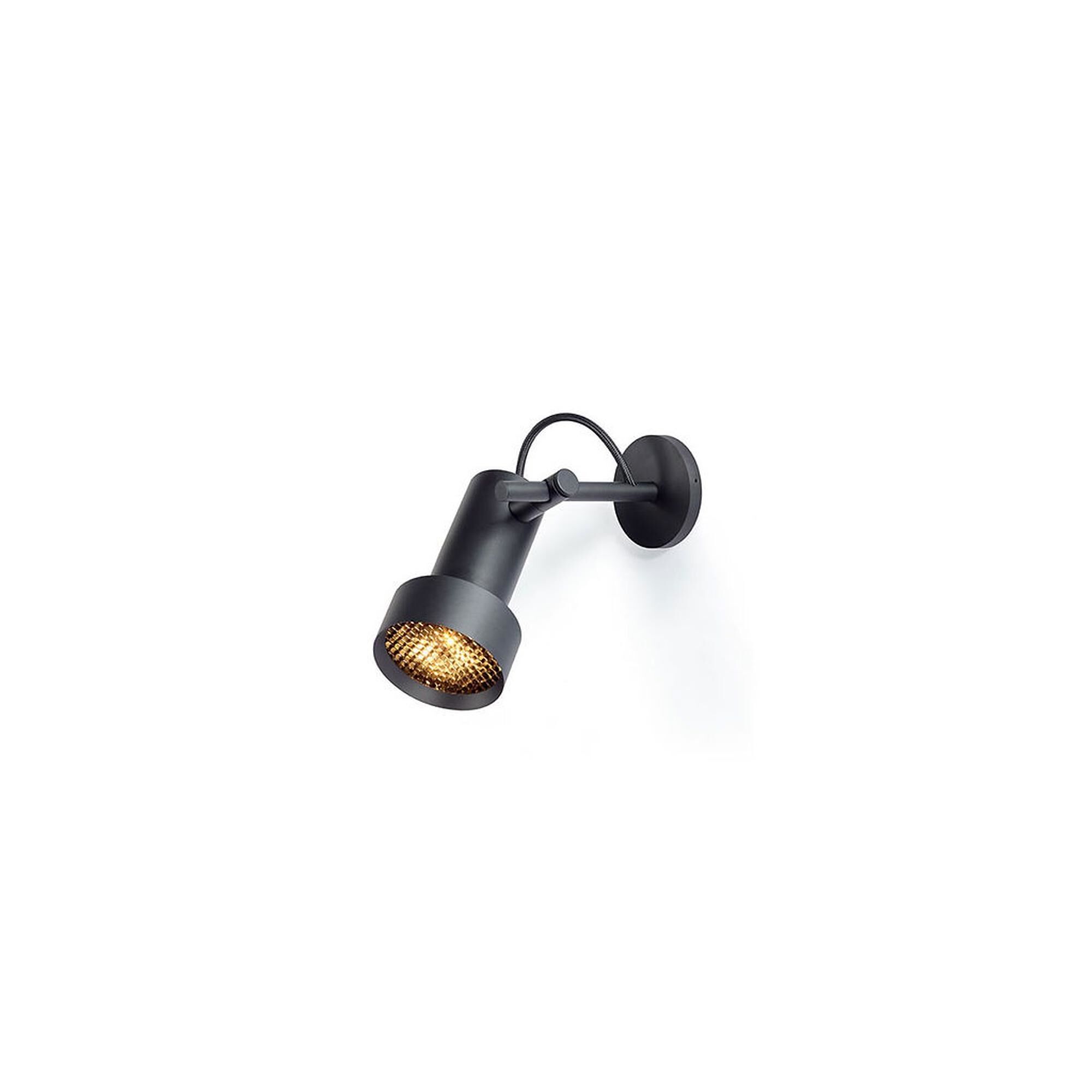 Trizo 21 2Thirty-W1 Honeycomb V&auml;gglampa Svart/ Svart Ring