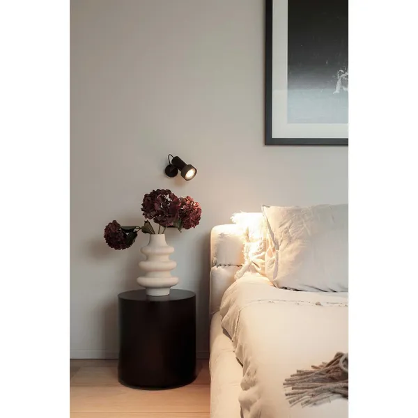 Trizo 21 2Thirty-W1 Honeycomb Vegglampe Sort/ Bronse Ring
