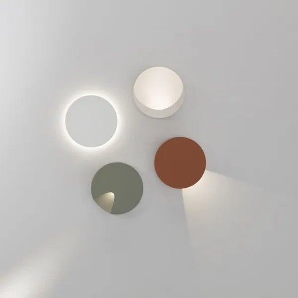 Dots 4662 Wandlamp Wit Eiken