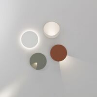 Dots 4662 Wandlamp Wit Eiken
