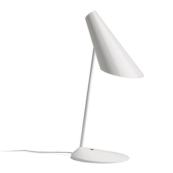 I.Cono Lampe à Poser Blanc Brillant