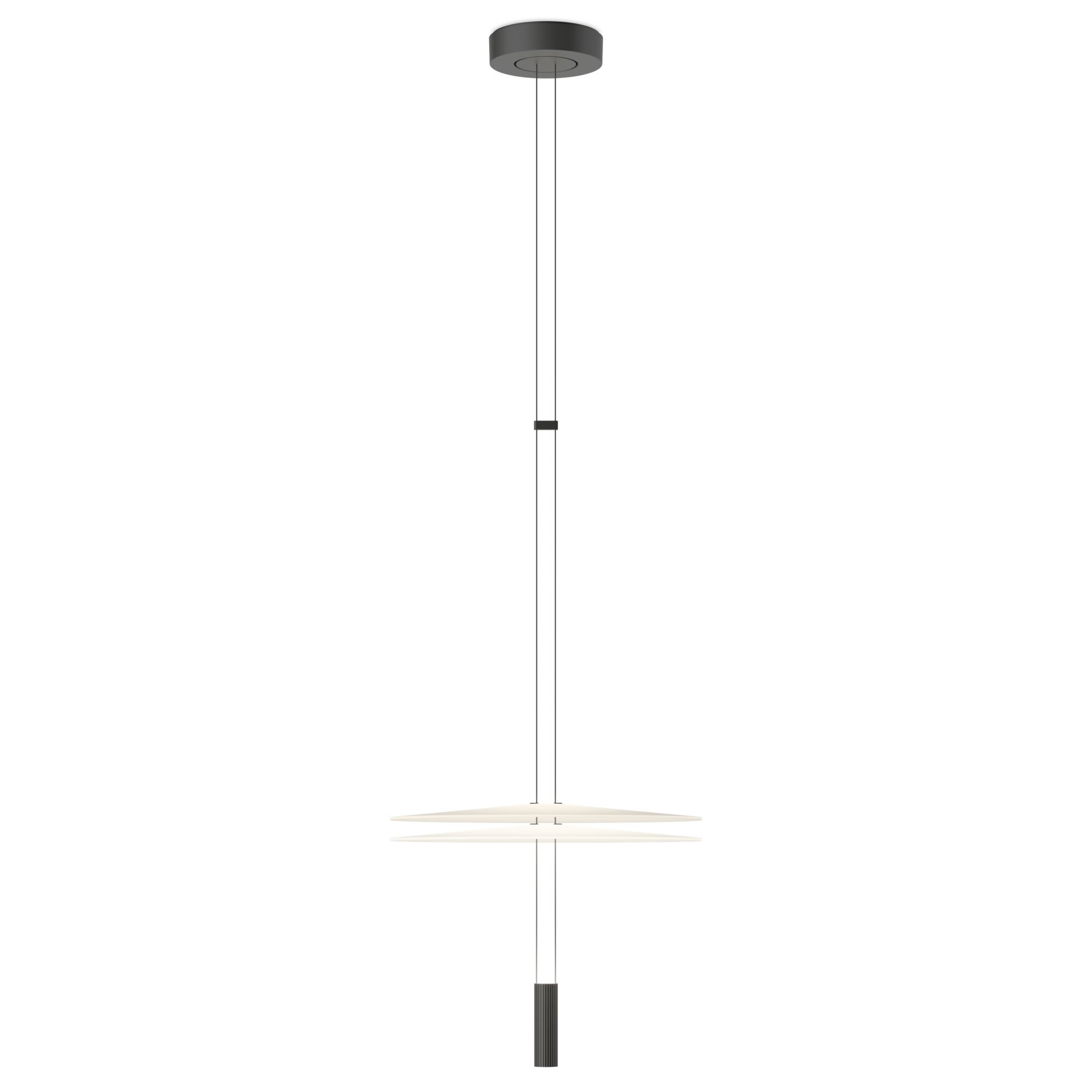 Flamingo Mini Taklampa 1575 Push Svart