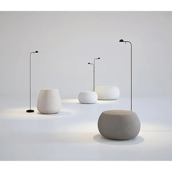 Pin Table Lamp 1650 On/Off White
