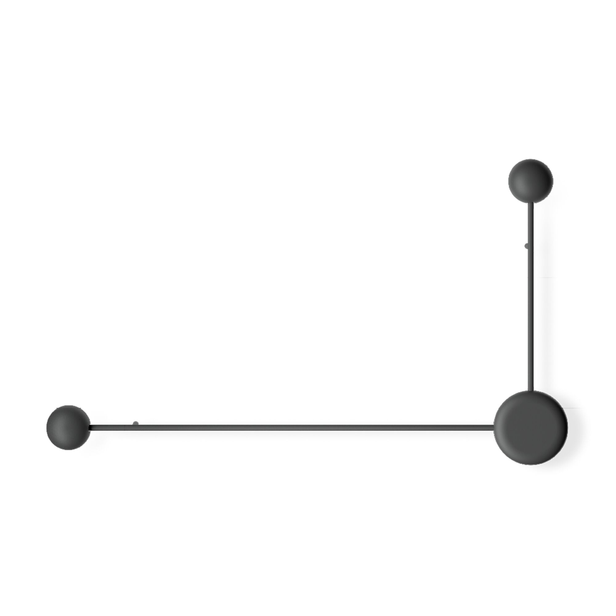Pin V&auml;gglampa 1694 On/Off Svart