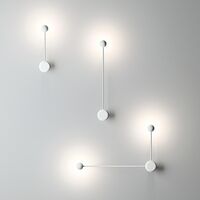 Pin Wall Lamp 1694 On/Off Black