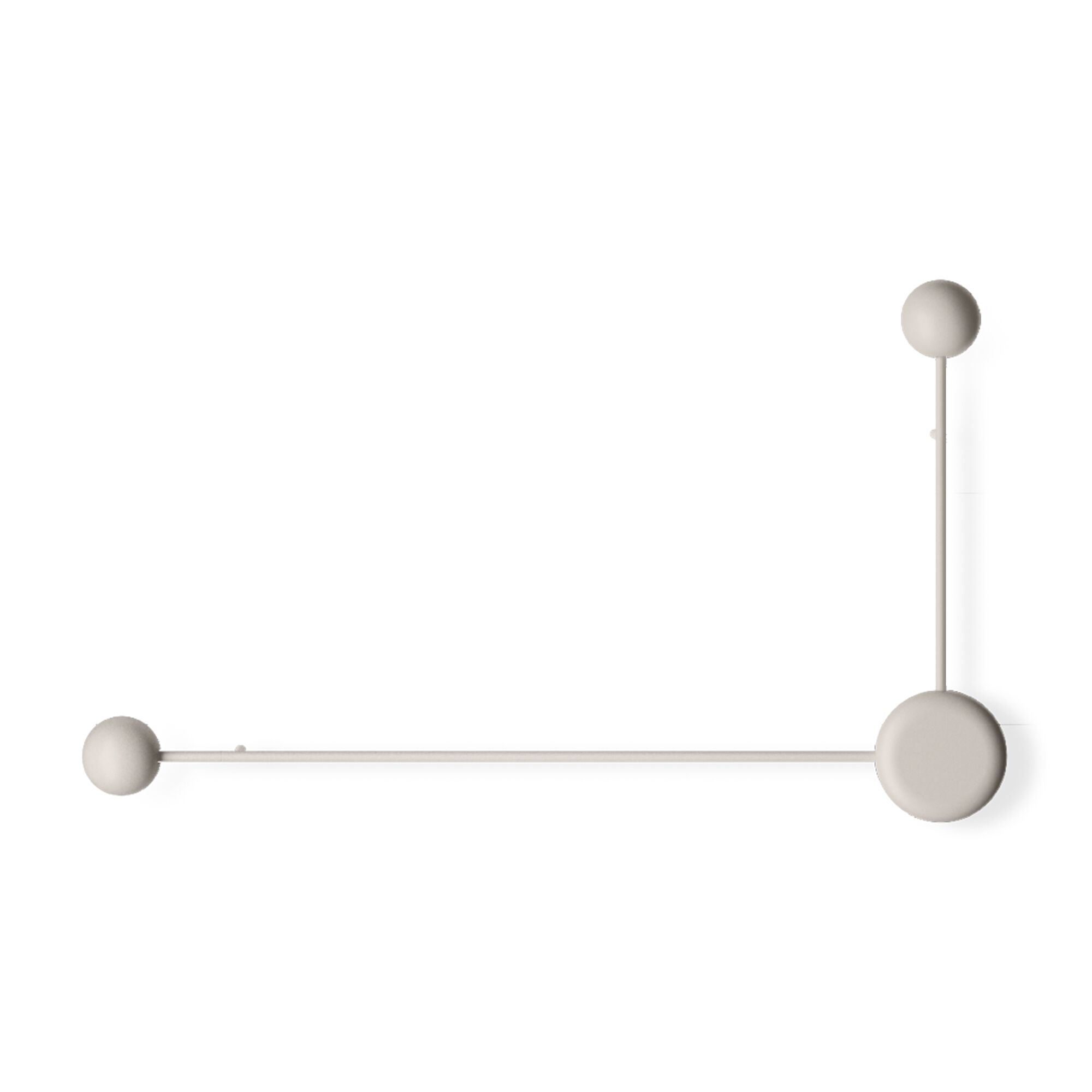 Pin V&auml;gglampa 1694 On/Off Naturvit