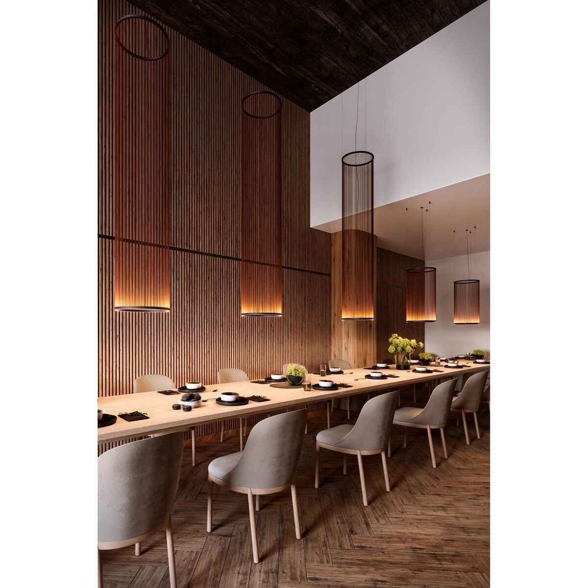 Array Pendant 1810 Push Beige M1