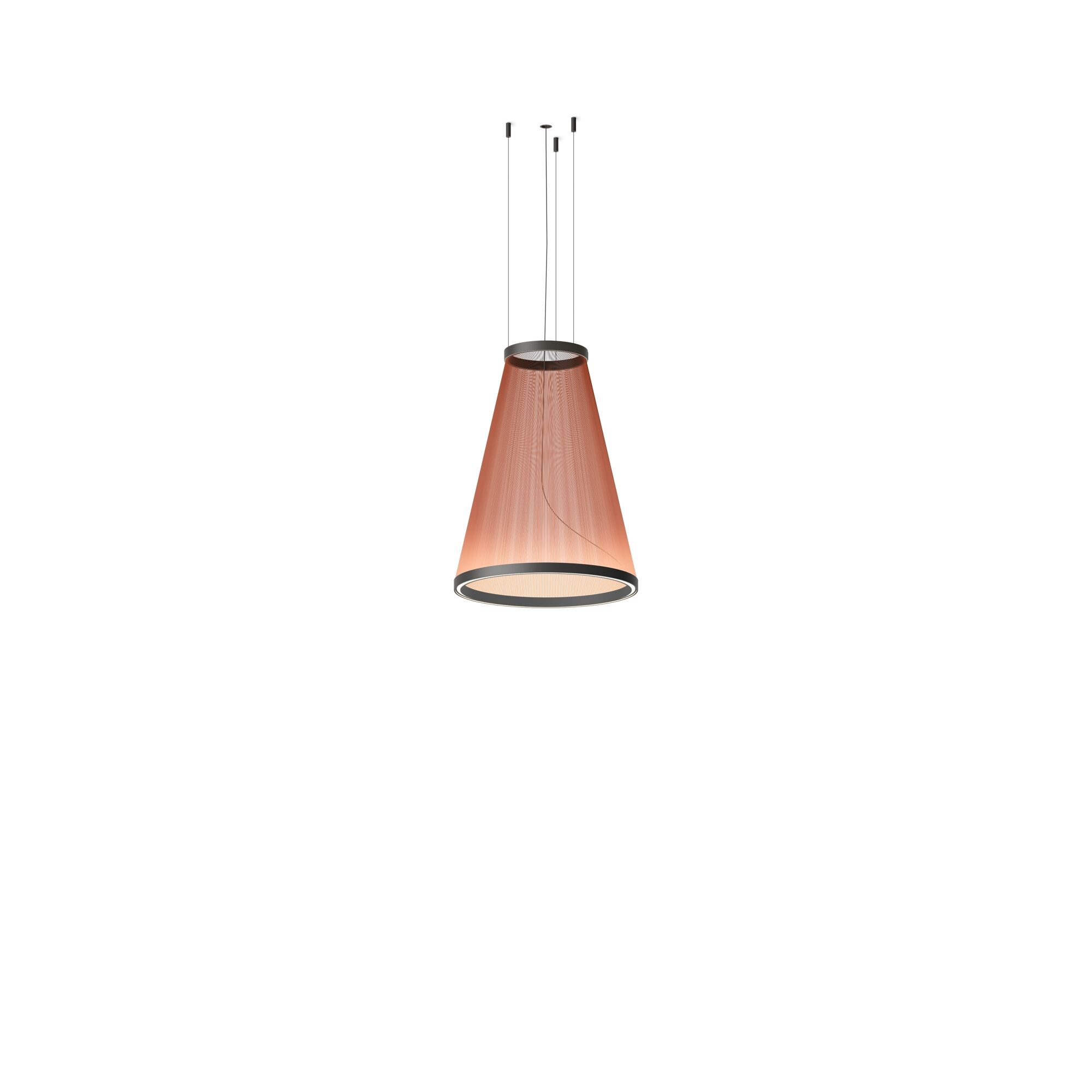 Array Taklampe 1850 Push Terra Red