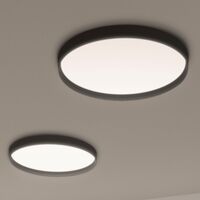 UP Ceiling Light Round Graphite