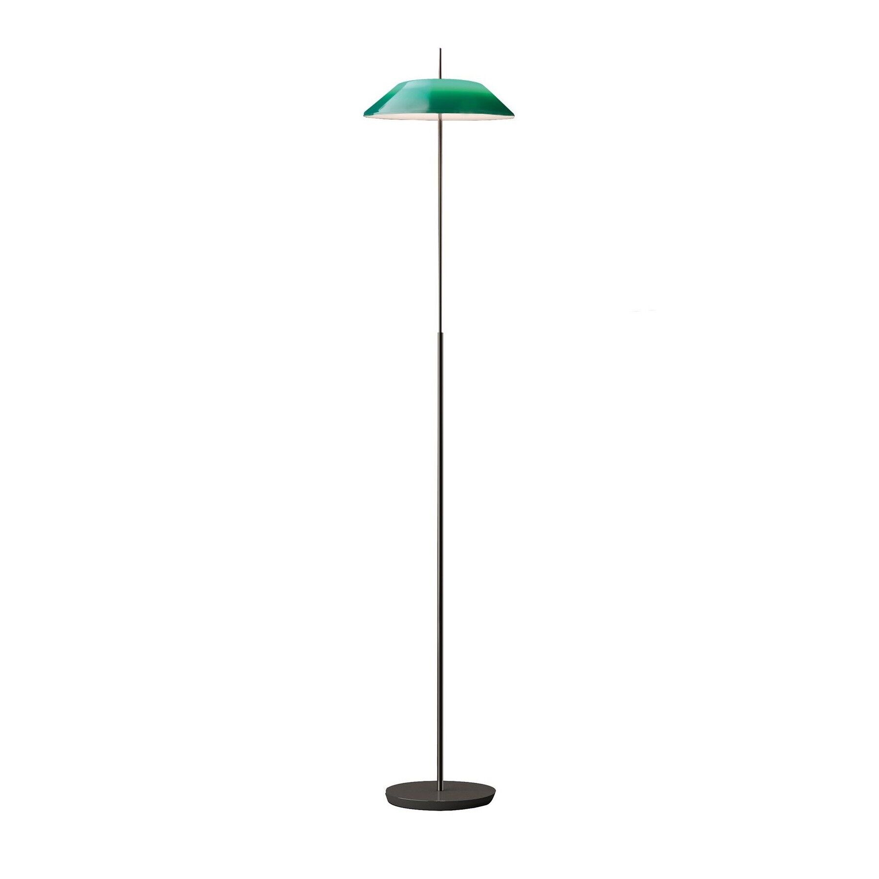 Mayfair Gulvlampe Blank Grønn og Sort