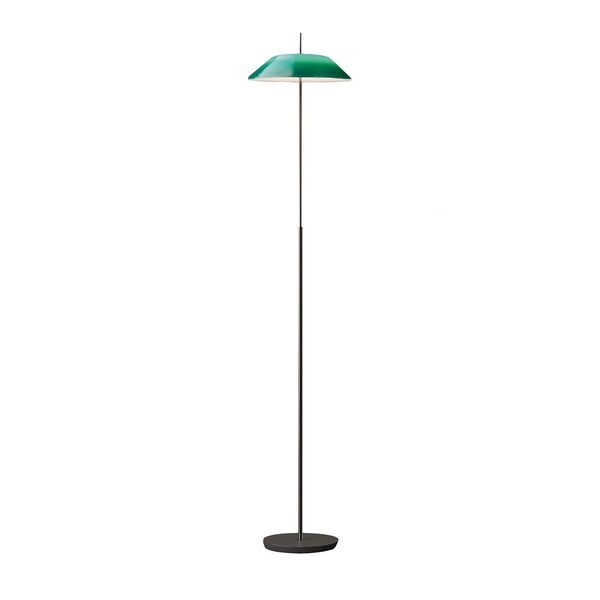 Mayfair Vloerlamp Glanzend Groen en Zwart
