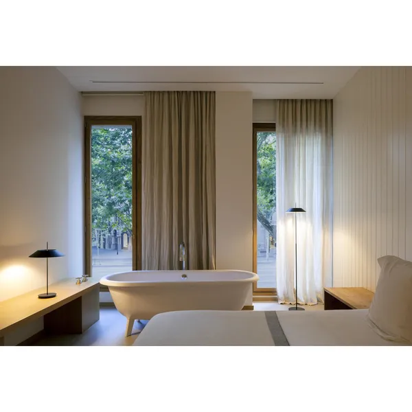 Mayfair Floor Lamp Glossy Green & Black