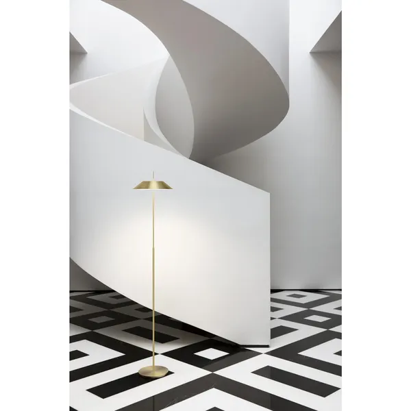 Mayfair Floor Lamp Glossy Green & Black