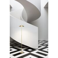 Mayfair Floor Lamp Glossy Green & Black