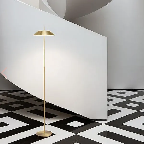Mayfair Floor Lamp Matt Gold