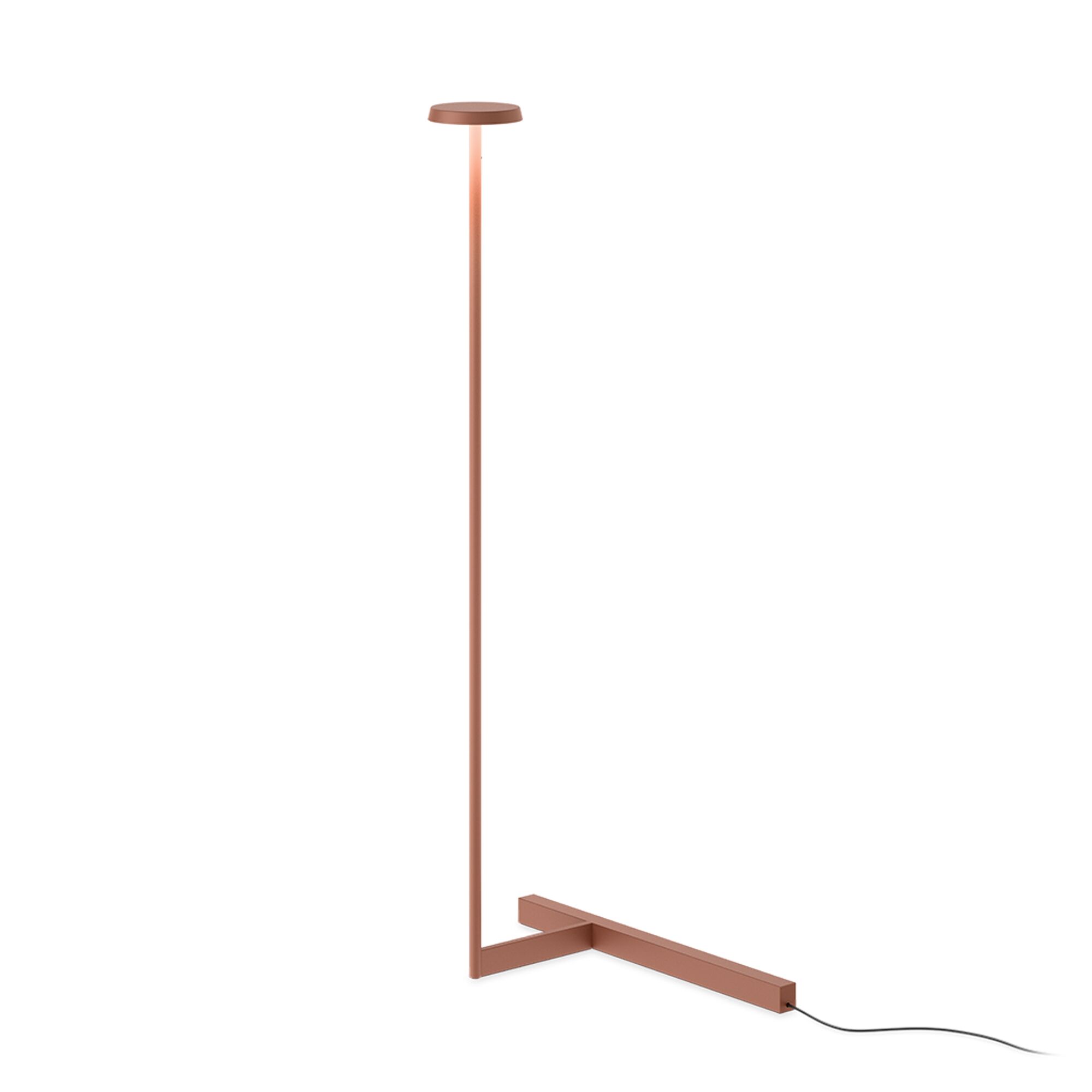Flat Golvlampa 5955 Push Terra R&ouml;d