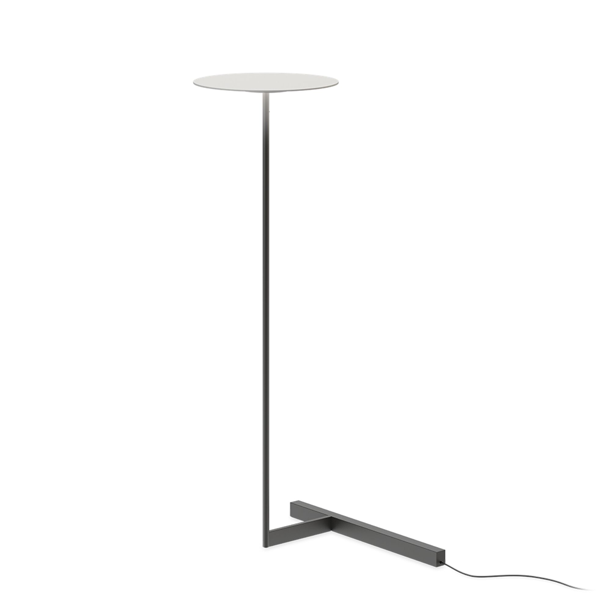 Flat Golvlampa 5957 Push Naturvit