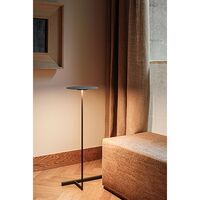 Flat Vloerlamp 5957 Push Gebroken Wit