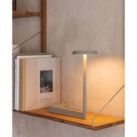 Flat Table Lamp 5970 Push Terra Red