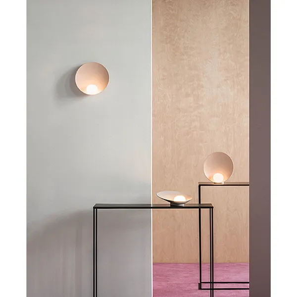 Musa Tischlampe 7404 Push Soft Rosa