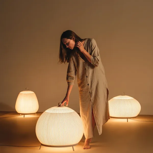 Knit 7494 Stehlampe Beige
