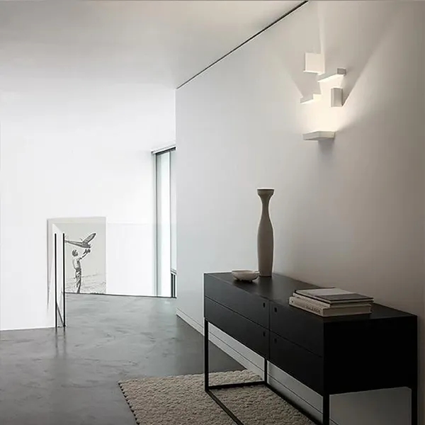 Set Two Wall Light Matt White