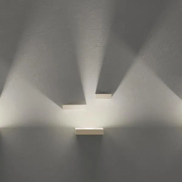 Set Three Wandlamp Mat Wit