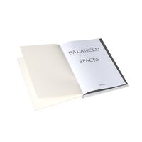 Balanced Spaces Coffee Table Book
