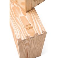 Table D' The Crate L37,5 Bois/ Vert