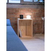 Table D' The Crate L37,5 Bois/ Vert