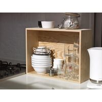 Table D' The Crate L37,5 Bois/ Vert