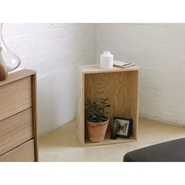Table D' The Crate L37,5 Bois/ Vert