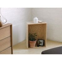 Table D' The Crate L37,5 Bois/ Vert