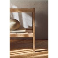Journal Bijzettafel Wit Geolied Eiken