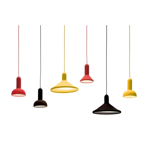 TORCH LIGHT S3 Pendelleuchte Ø30 Gelb