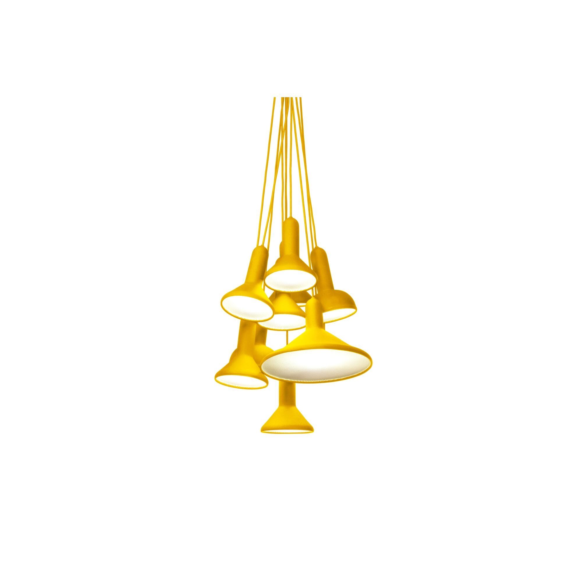 TORCH LIGHT BUNCH S10 Taklampa H180 Gul