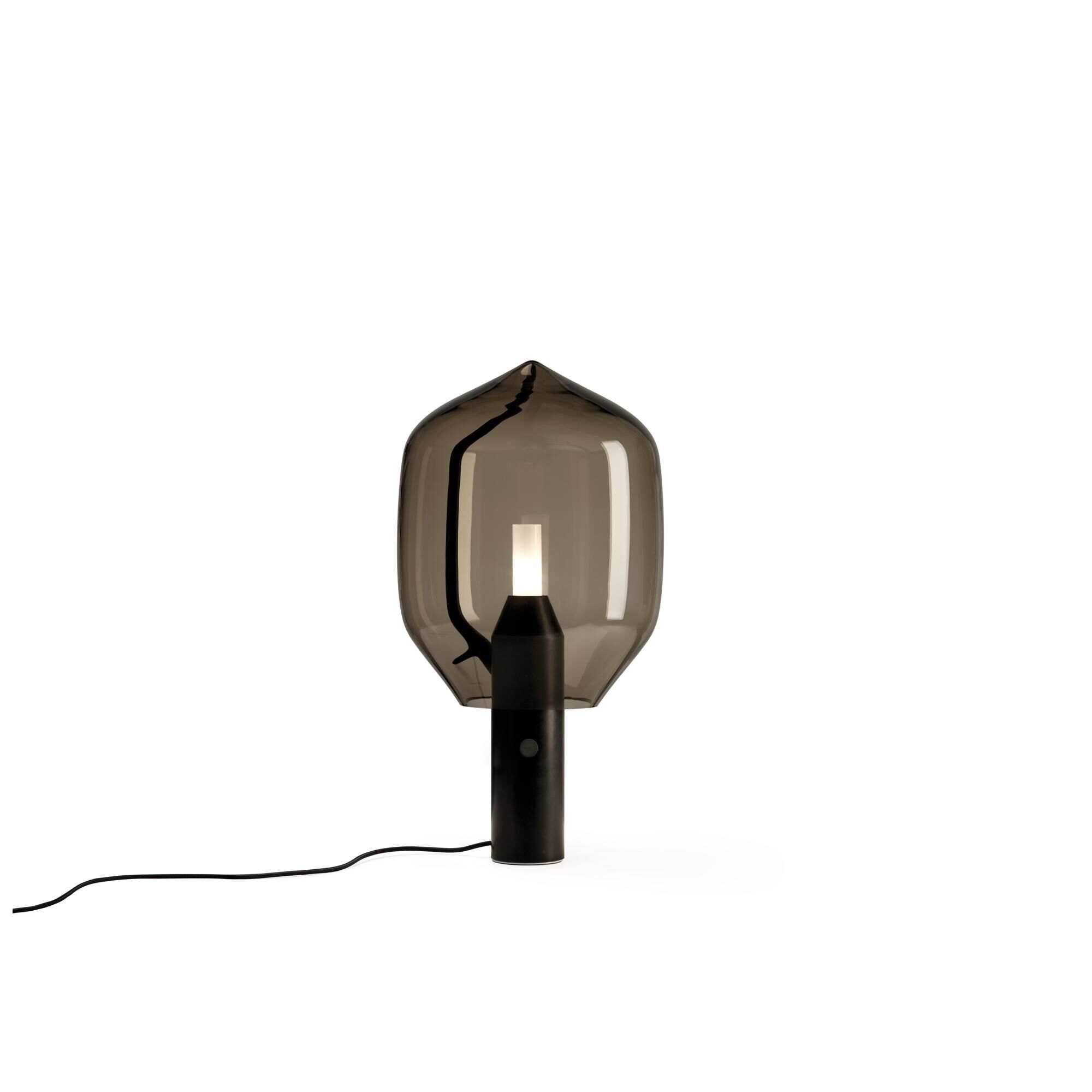 LIGHTHOUSE T1 Bordslampa Gr&aring;/ Matt Marquina