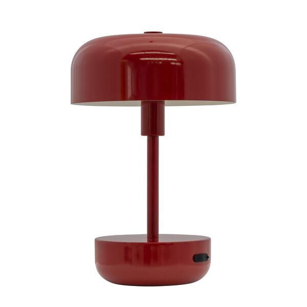 Lampada Lampada da Tavolo Haipot Rosso Scuro