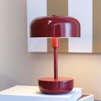 Haipot Table Lamp Lamp Dark Red
