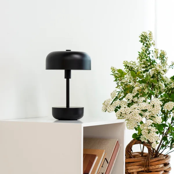 Haipot LED Bærbar Lampe Sort