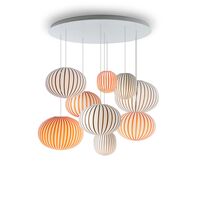 Cloud FILIGRANA LIGHT C9 Multicolore Suspension & Sons
