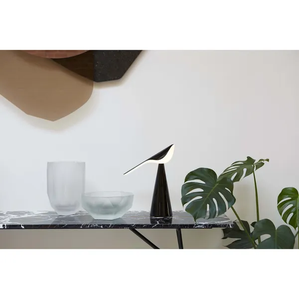 TIKI T2 Tragbare Lampe H30 Schwarz