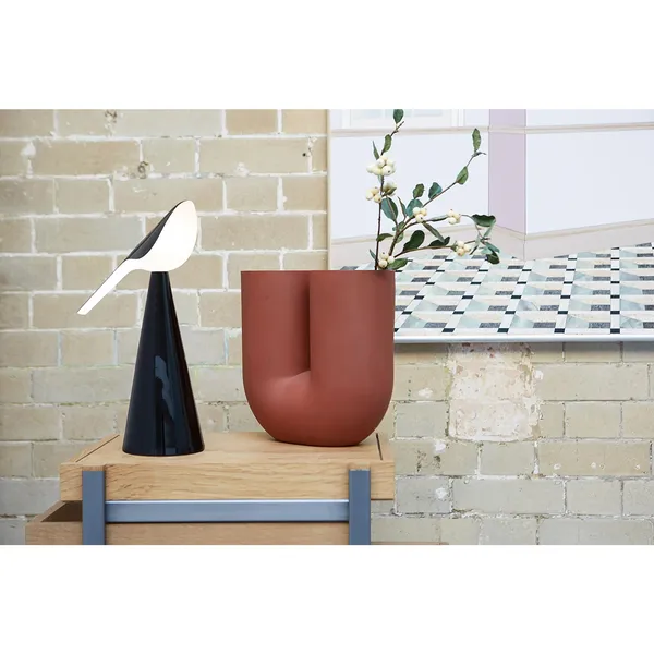 TIKI T2 Tragbare Lampe H30 Schwarz