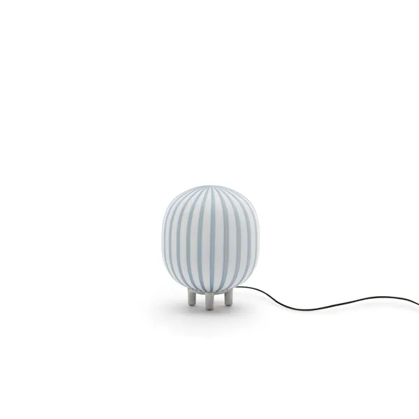FILIGRANA LIGHT T2 Cylinder Table Lamp Ø22 Blue