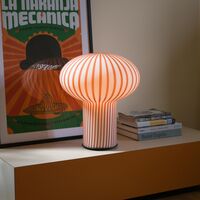 FILIGRANA LIGHT T6 Mushroom Bordlampe Ø40 Sort